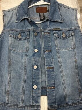 Vintage Calvin Klein Jeans Light Blue Denim Vest